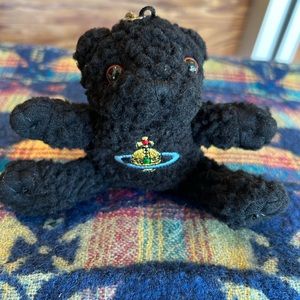 Vivienne Westwood bear charm key chain key ring key holder bag charm